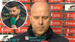 Arne Slot Miron Muslic Post Match Interview Plymouth Argyle 1 vs 0 Liverpool 09/02/2025