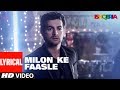 Milon Ke Faasle Lyrical Video | Ishqeria | Richa Chadha | Neil Nitin Mukesh