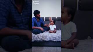 அந்த குழந்தை😢பாவம்😐எப்படி பயம்  படுத்துறாங்க😭பாருங்க😂#comedy #childrens  #views #funnyvideos #child