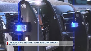 Abilene police increasing enforcement for speeding, other traffic violations