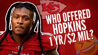 ESPN says DeAndre Hopkins “INSULTED” by POSSIBLE Chiefs Offer! | Kansas City Chiefs News & Rumors