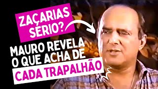 Mauro (Zacarias) revela o que acha de Didi, Dedé e Mussum (1986) #trapalhões #cortes