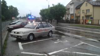 [Rarytas!!!] Przejazd alarmowy GBARt* 441[L]21/Stolarczyk- JRG Kraśnik + Kia Cee'd - KPP Kraśnik -HD