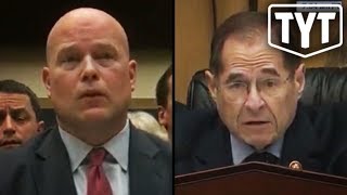 Whitaker Makes A Fool Of Himself For Trump