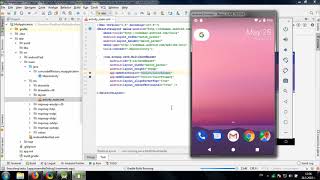 Using MultiWaveHeader library in Android Studio