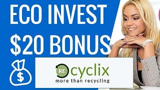 RECYCLIX - Get a €20 Welcome Gift - Make Money with Waste - Recyclix.com