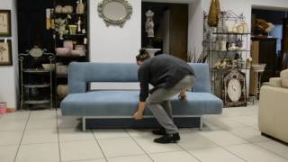 Sofa TRICK rozkładana z pojemnikiem. WWW.YANOMEBEL.PL