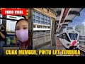 Cuak Member Pintu LRT Terbuka Semasa Bergerak,  Ini Berita Penuh Kejadian...