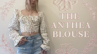 The Anthea Blouse 💌🩰☁️📖🧸🏹🏛️🪞🦢| FREE PATTERN #aesthetic #diy #summer #sewingtutorial #fashion