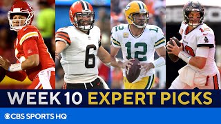 Picks for EVERY BIG Week 10 NFL Game | Picks to Win, Best Bets, & MORE | CBS Sports HQ