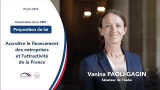 Vanina Paoli-Gagin : Financement des entreprises et attractivité de la France