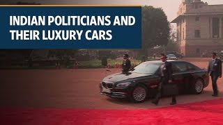 Indian politicians and their luxury cars