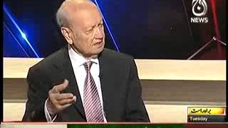 Aaj with Reham Khan (18th February 2014) Iran Ki Dhamk Ek Siyasi Dhamki Ya Waqaie