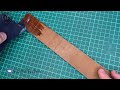 leather belt Ремень поясной брючный из кожи от wildleathercraft