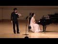 신송림 songlim shin recital accopaniment with violin faure