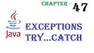 Exceptions Try Catch - Java tutorial - w3Schools - Chapter-47 English