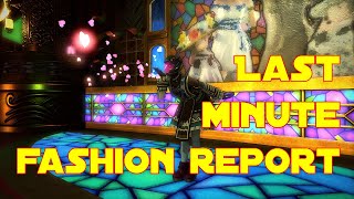 FFXIV: My Fashion Report Week 363 - Last Minute Robotic 100 Score!