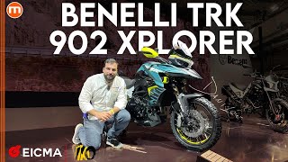 Benelli TRK 902 Xplorer | A EICMA 2024 prove tecniche di maxi TRK \