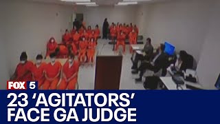 'Cop City agitators' make first appearance in Georgia court