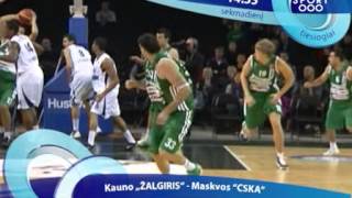 SPORT1: 2012.10.28. Žalgiris - CSKA anonsas