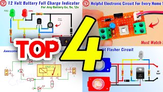 Top 4 Electronics Projects for Beginners with Basic Components
