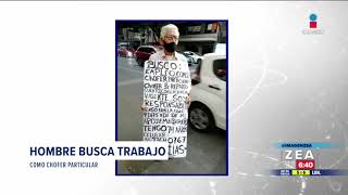 Hombre busca trabajo como chofer particular | Noticias con Francisco Zea