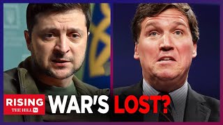 Zelensky DROPS OUT From Call With US Senators; Tucker Carlson Decries CORRUPTION in Ukraine: Rising
