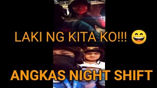 NIGHT SHIFT SA ANGKAS | ANO MAS MALAKI KITA SA ARAW O SA GABI???