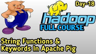 String Functions in Apache Pig || Pig Keywords Order, Limit || Apache Pig Tutorial For Beginners