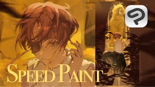 【Speed Paint】蘇枋隼飛の厚塗りイラストメイキング【WIND BREAKER / ウインドブレイカー】