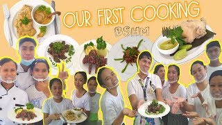 FOOD PRODUCTION (Hospitality Management) First Cooking | #vlog21