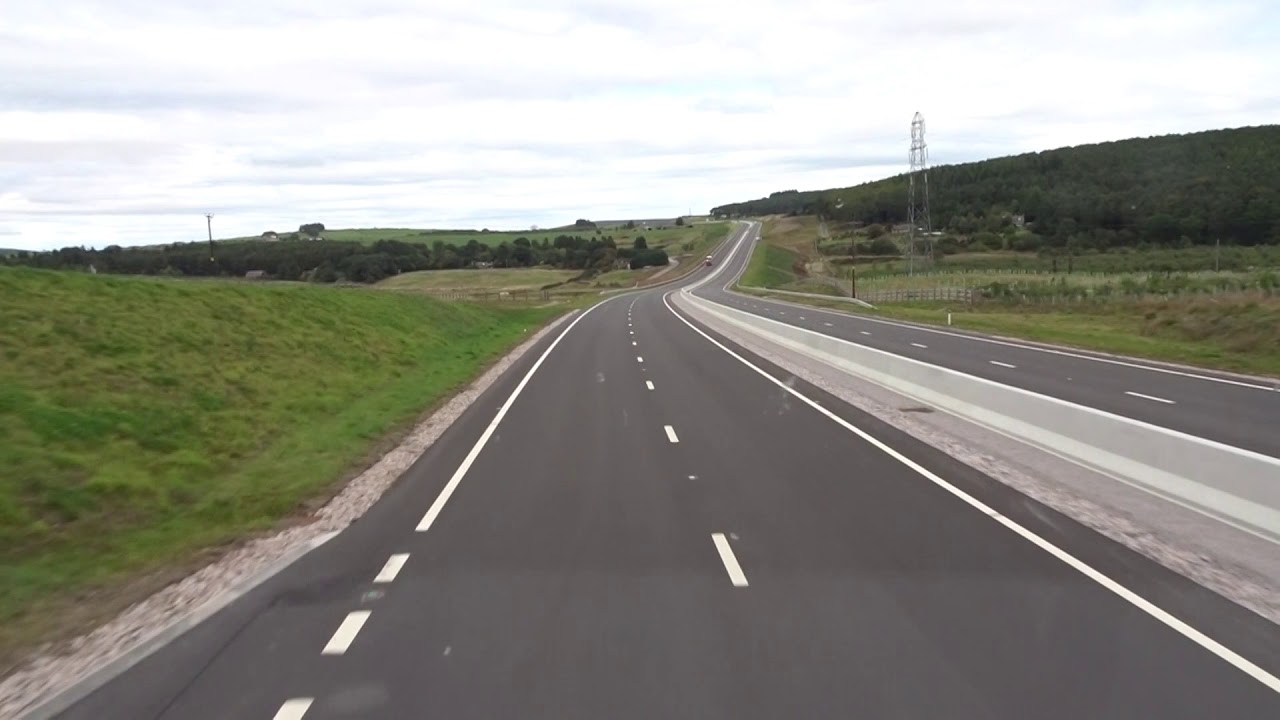 AWPR Aberdeen Bypass Milltimber To Kingswells Northbound After Go North ...