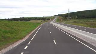 AWPR Aberdeen Bypass Milltimber to Kingswells Northbound after Go North East Road Festival