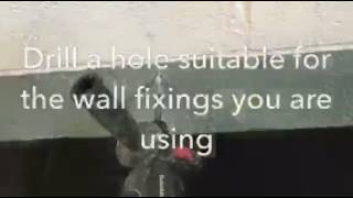 Wolverson Folding Wall Rack (F-WR2) Installation Instruction