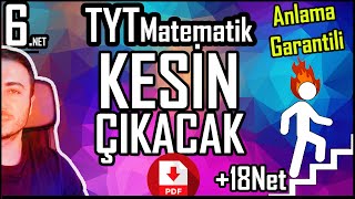 TYT Matematik Kesin çıkacak sorular/ 6.NET (Tanımlama ve Özel Sayılar)