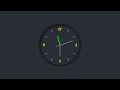 How To Make CSS Neumorphism Working Analog Clock UI Design | JavaScript Clock UI Design