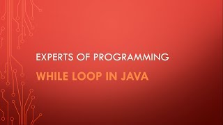 JAVA programming tutorials in urdu,hindi (13th tutorial) While loop in JAVA