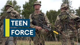Teen cadets now outnumber British soldiers and government wants more
