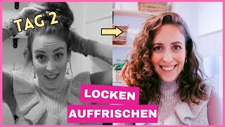 CURLY HAIR REFRESH Tag 2 Haare | Locken auffrischen