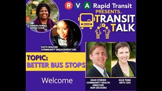 Transit Talk Better Bus Stops