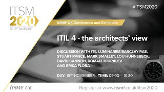 ITSM2020 Session Preview: ITIL 4 - the architects view