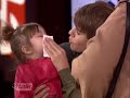 Justin Bieber and little sister Jazzy on etalk