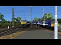 train simulator class 90 mk3 and class 360 trainset arrives at manningtree.