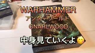 WARHAMMERアンダーワールドGNARLWOOD中身見ていくよ。