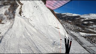 Speedflying Zinal - down the valley run