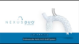 NEXUS DUO Aortic Arch Stent Graft System Custom Made Device (Spanish)