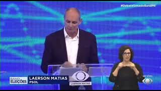 Candidato Laerson Matias do PSOL estraçalha Sergio Moro em debate na Band - Eleições 2022