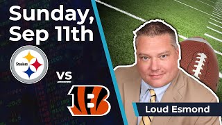 Free NFL Betting Pick: Bengals vs Steelers | Loud Esmond | 9/11/22