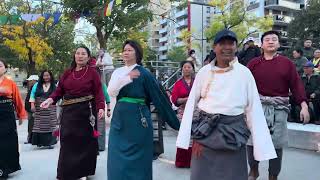 Latest Toronto Lhakar Gorshey 4K , Sept 27, #tibetan #tibetancircledance #tibet #tibetanvlogger