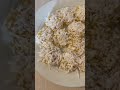 Steam cassava with grated coconut #shorts